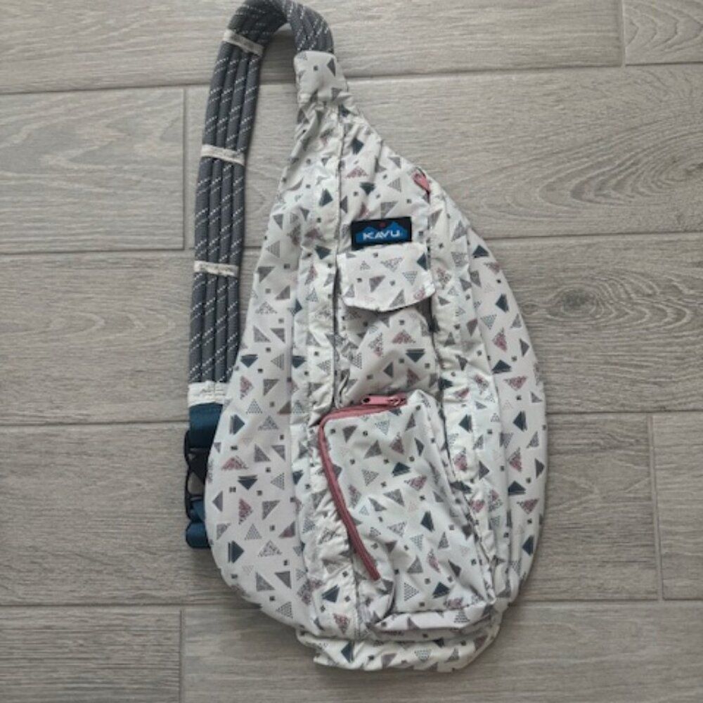 KAVU Rope sack Sling Crossbody Backpack-Triparty